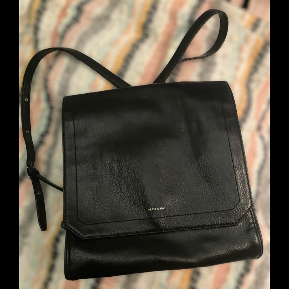 Matt and Nat black backpack. Very good condition.